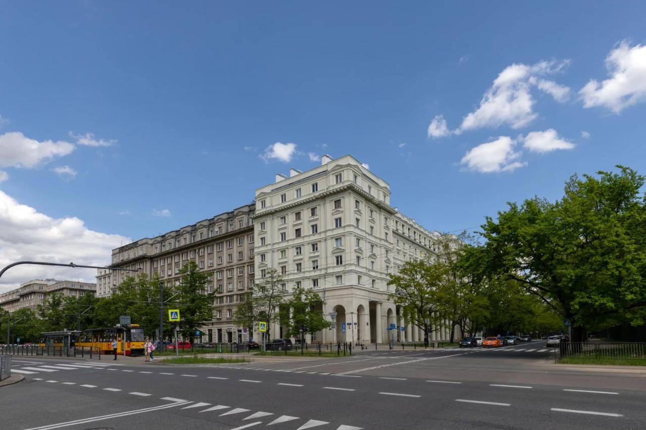 Przestronny Apartament Z Widokiem Na Miasto W Warszawie Warszawa Zewnętrze zdjęcie